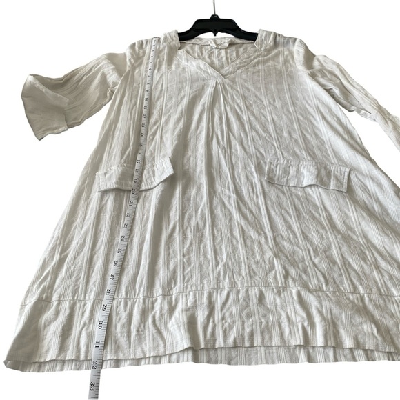 Pomander Place Tuckernuck White Mini Carolina Cotton Resort Caftan Size Medium - Picture 7 of 7